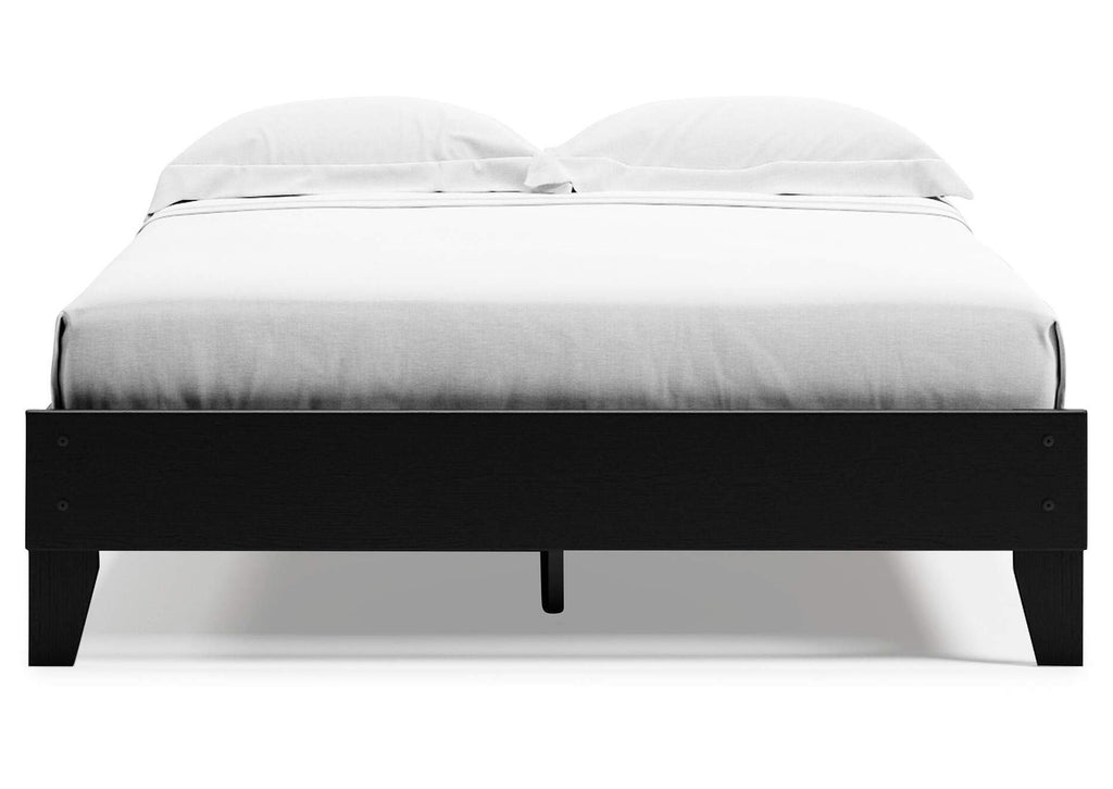 Finch Queen Platform Bed with Dresser and 2 Nightstands front view