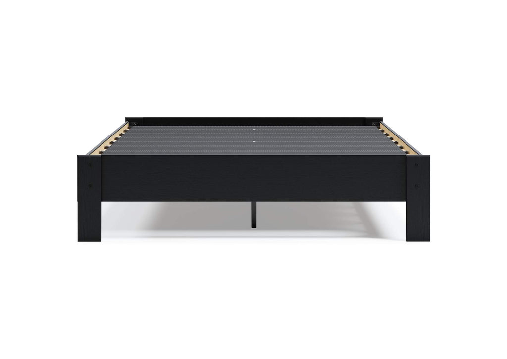 Finch Queen Platform Bed with Chime 8 Inch Firm Innerspring Mattress