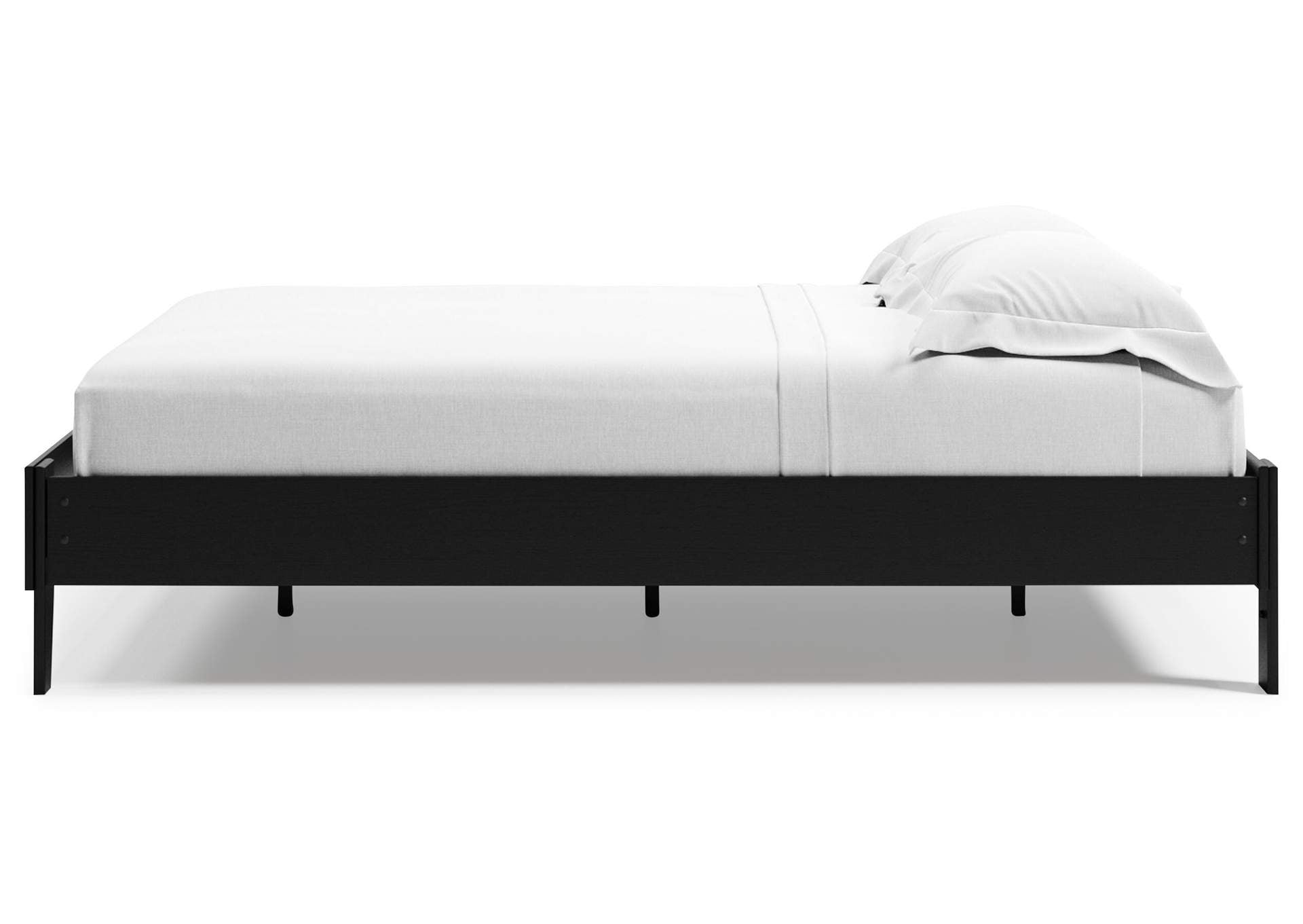 Finch Queen Platform Bed with Dresser, Chest and 2 Nightstands side view
