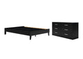 Finch Queen Platform Bed with Dresser