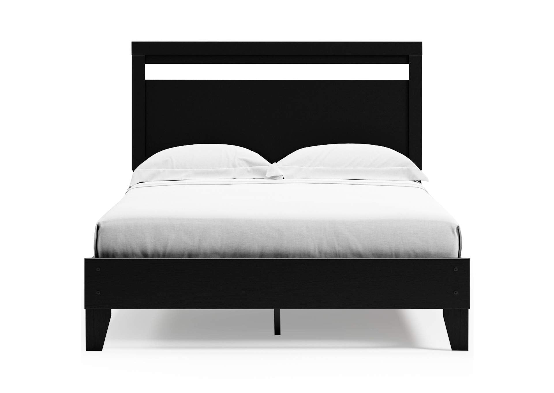 Finch Queen Panel Platform Bed with Dresser and Chest front view