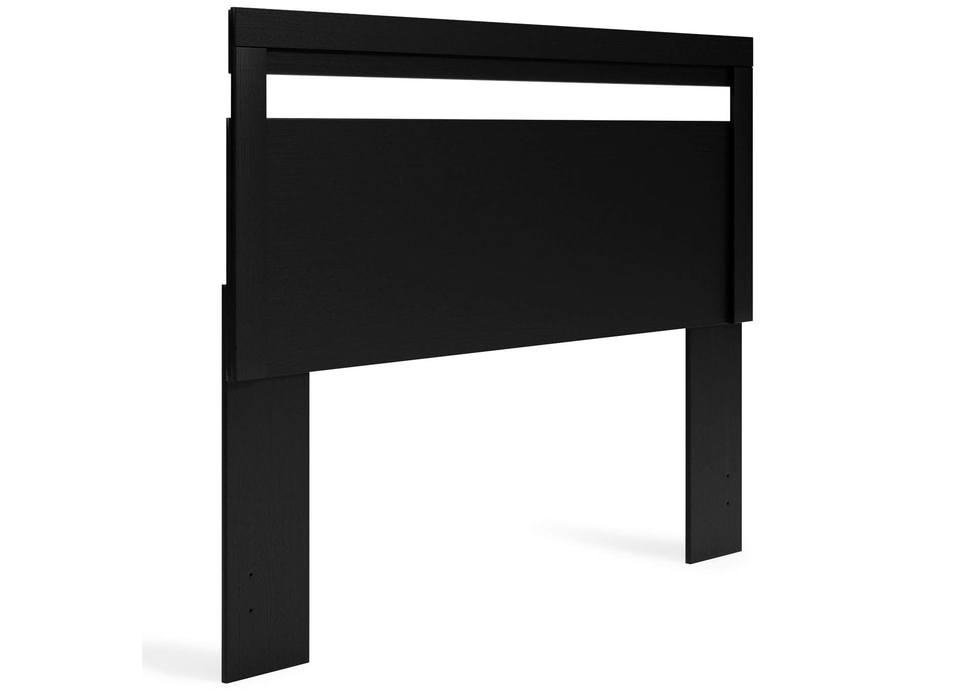Finch Queen Panel Headboard with Dresser and Chest angled view