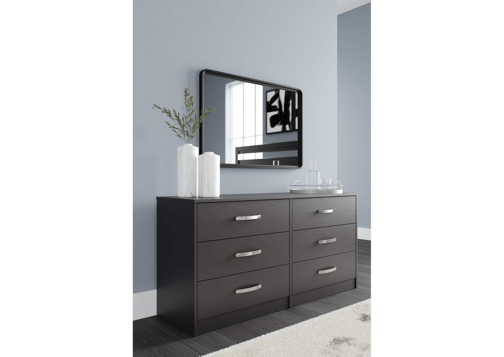 Finch Queen Panel Platform Bed with Dresser, Chest and 2 Nightstands