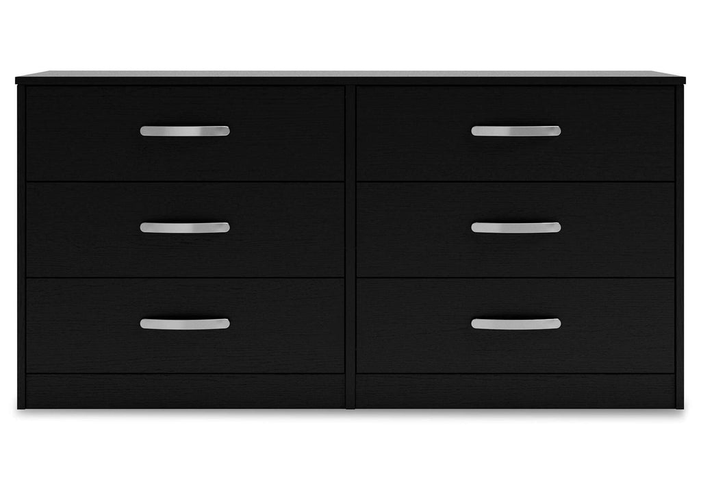 Finch Queen Panel Platform Bed with Dresser, Chest and 2 Nightstands front view