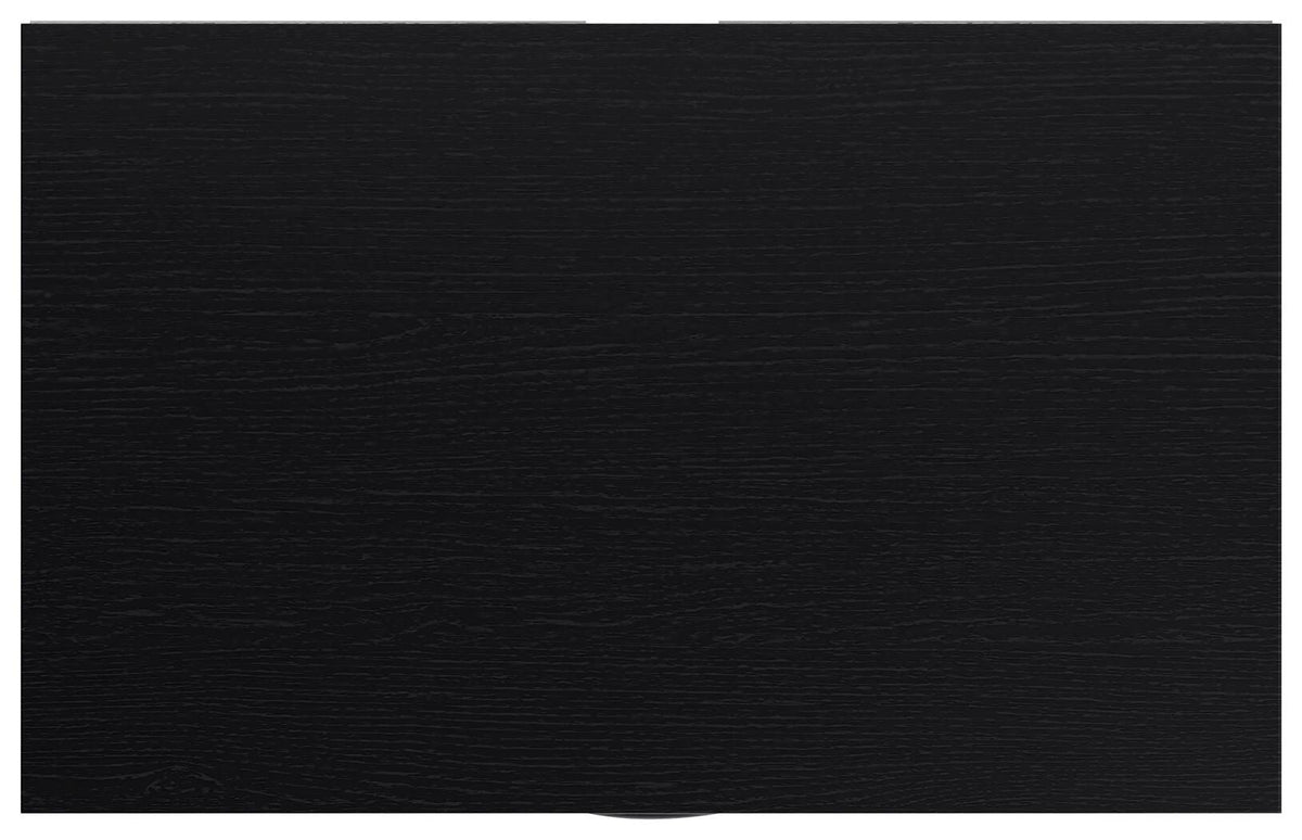 Finch Chest of Drawers in Black, top view