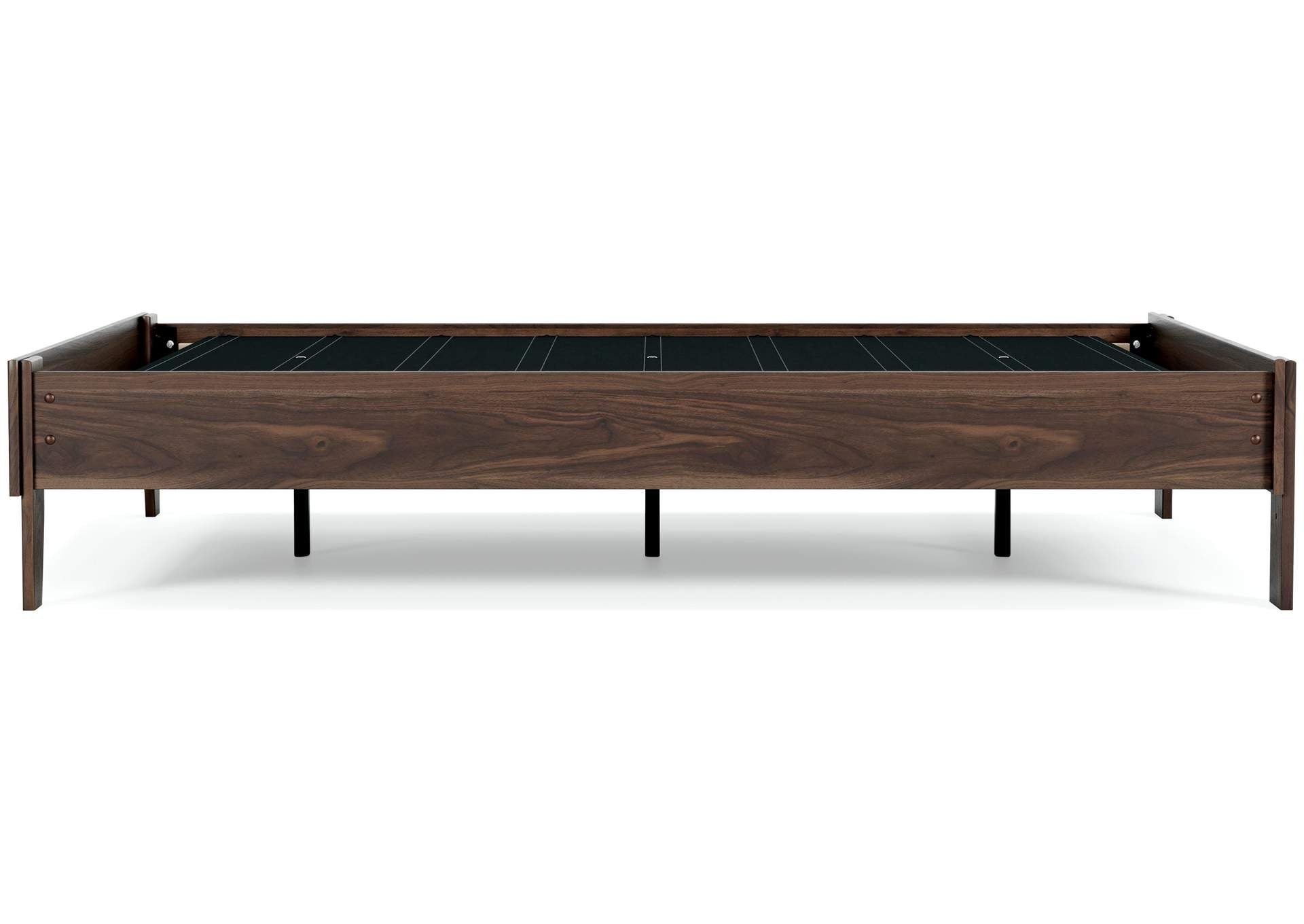 Calverson Full Platform Bed with 2 Nightstands side view