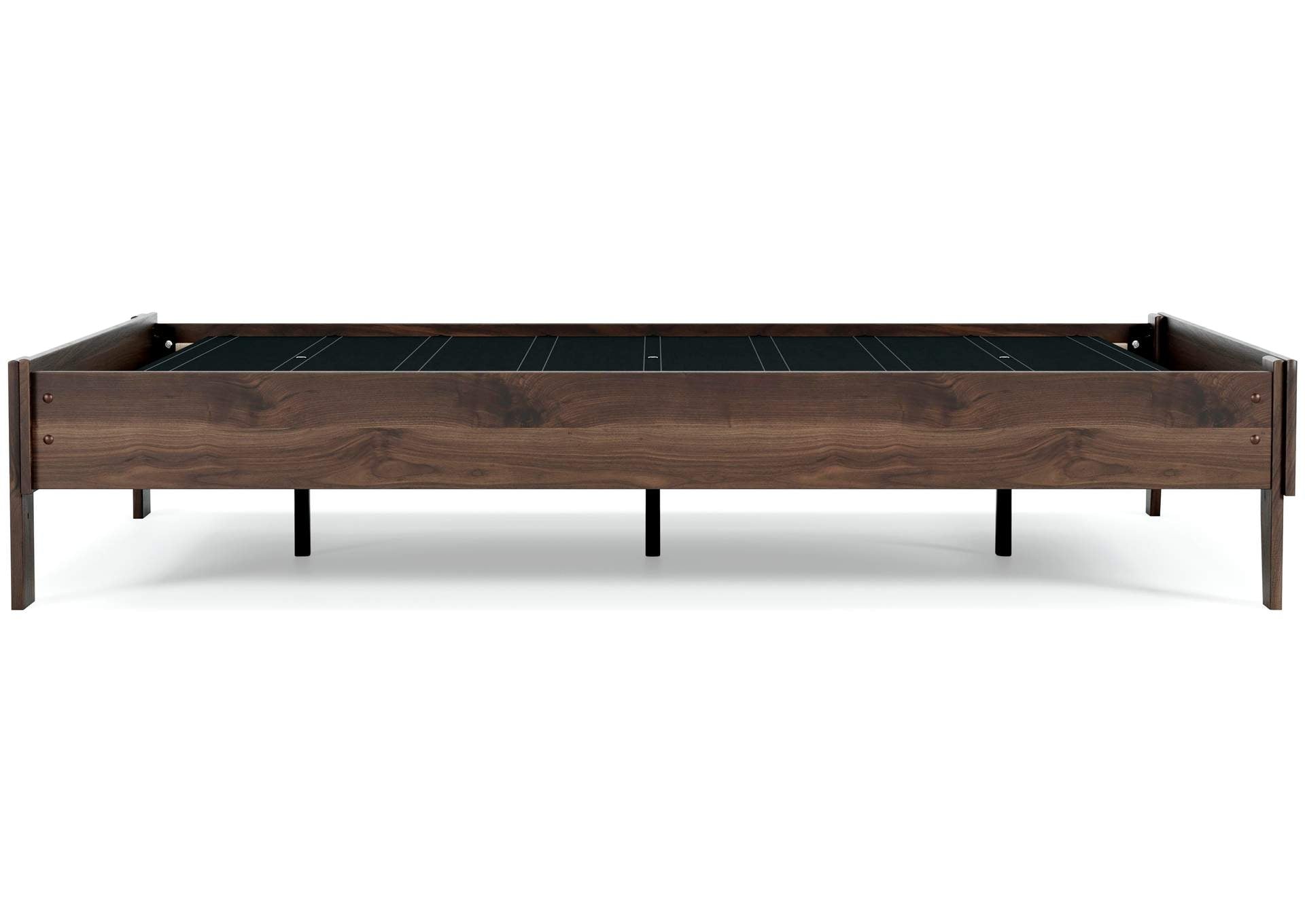 Calverson Full Platform Bed with 2 Nightstands side view