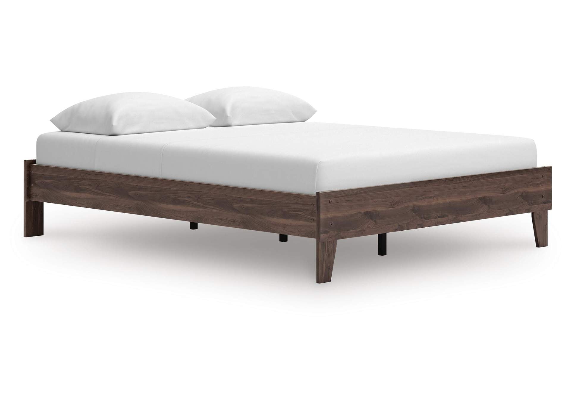 Calverson Queen Platform Bed, Dresser, Chest and 2 Nightstands angled view