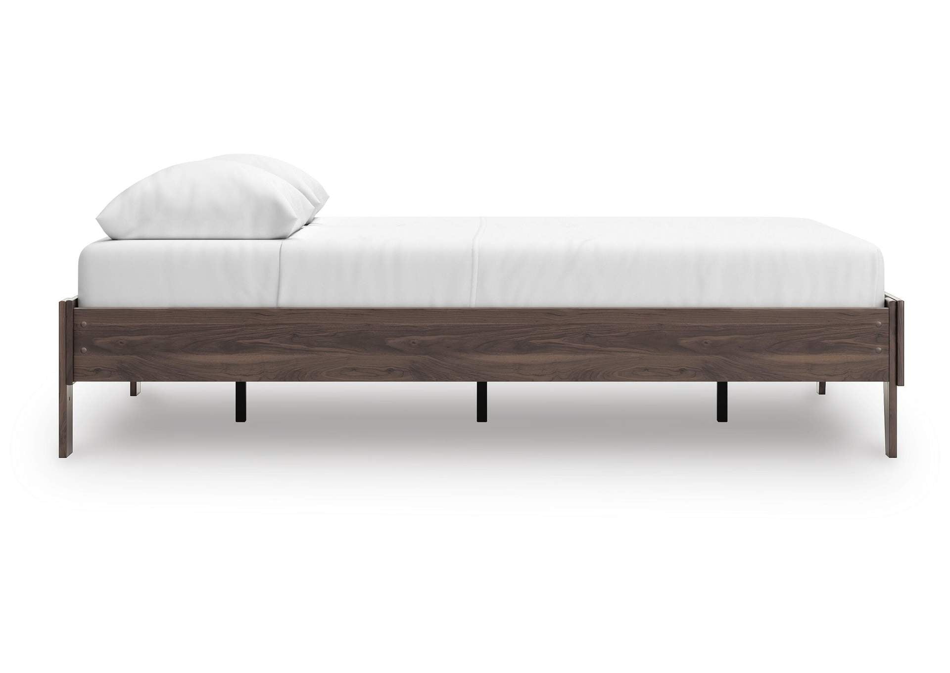 Calverson Queen Platform Bed, Dresser, Chest and 2 Nightstands side view