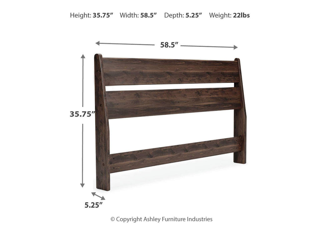 Calverson Full Panel Headboard, Dresser, Chest and 2 Nightstands dimensions