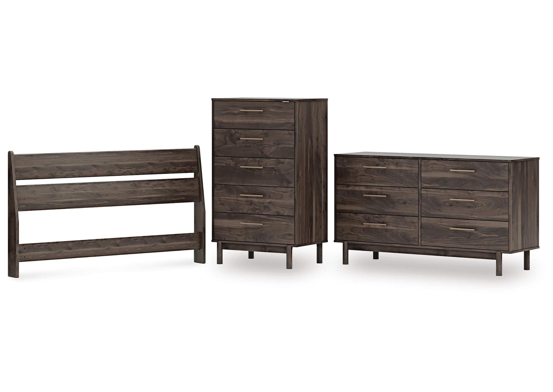 Calverson Queen Panel Headboard, Dresser and Chest