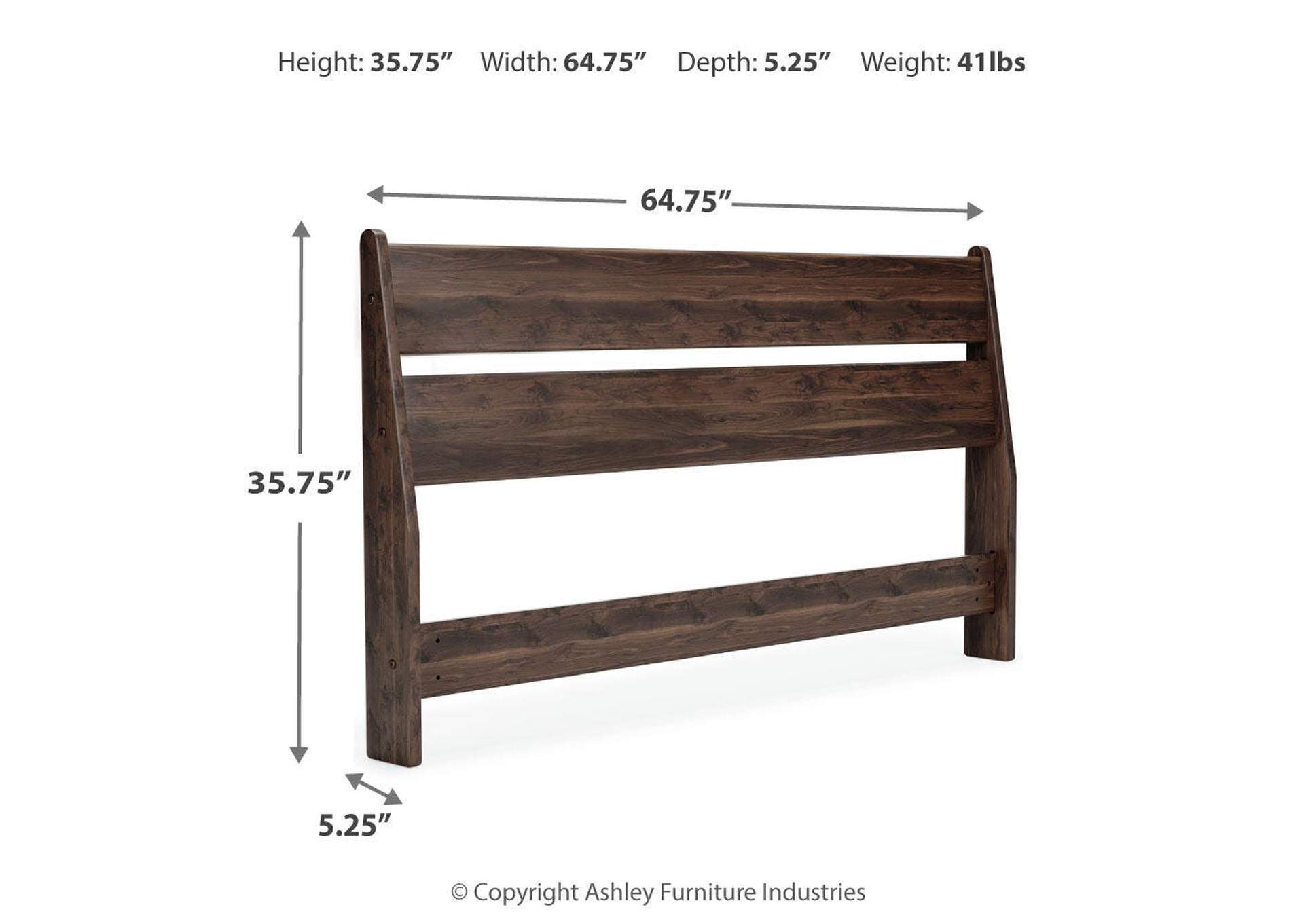 Calverson Queen Panel Headboard, Dresser and 2 Nightstands dimensions