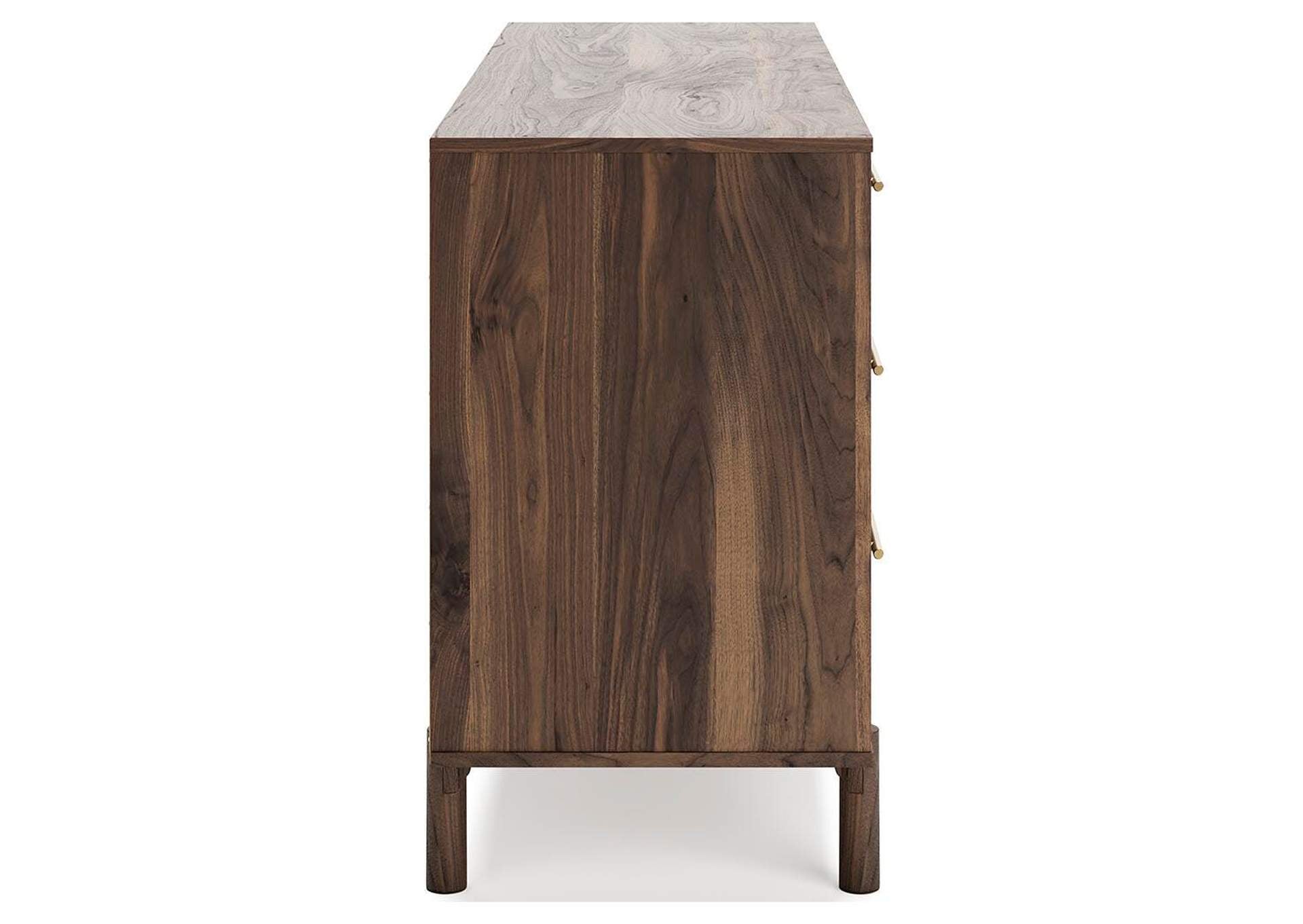 Calverson Full Panel Headboard, Dresser, Chest and 2 Nightstands side view