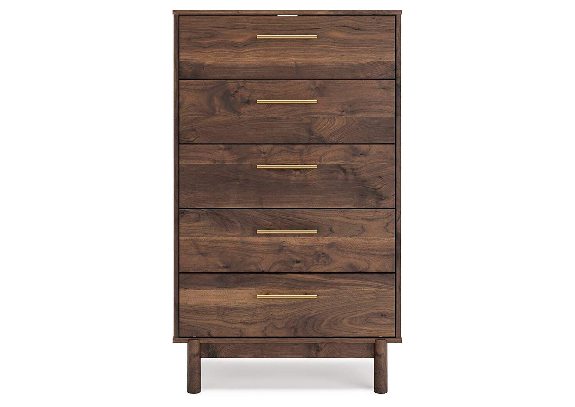 Calverson Full Platform Bed, Dresser, Chest and 2 Nightstands