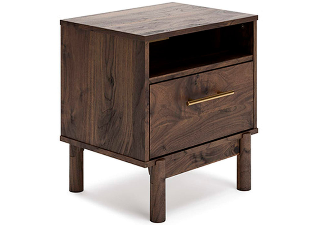 Calverson Nightstand angled view