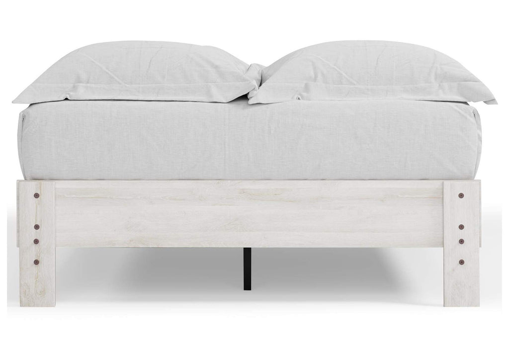 Shawburn Full Platform Bed with 2 Nightstands