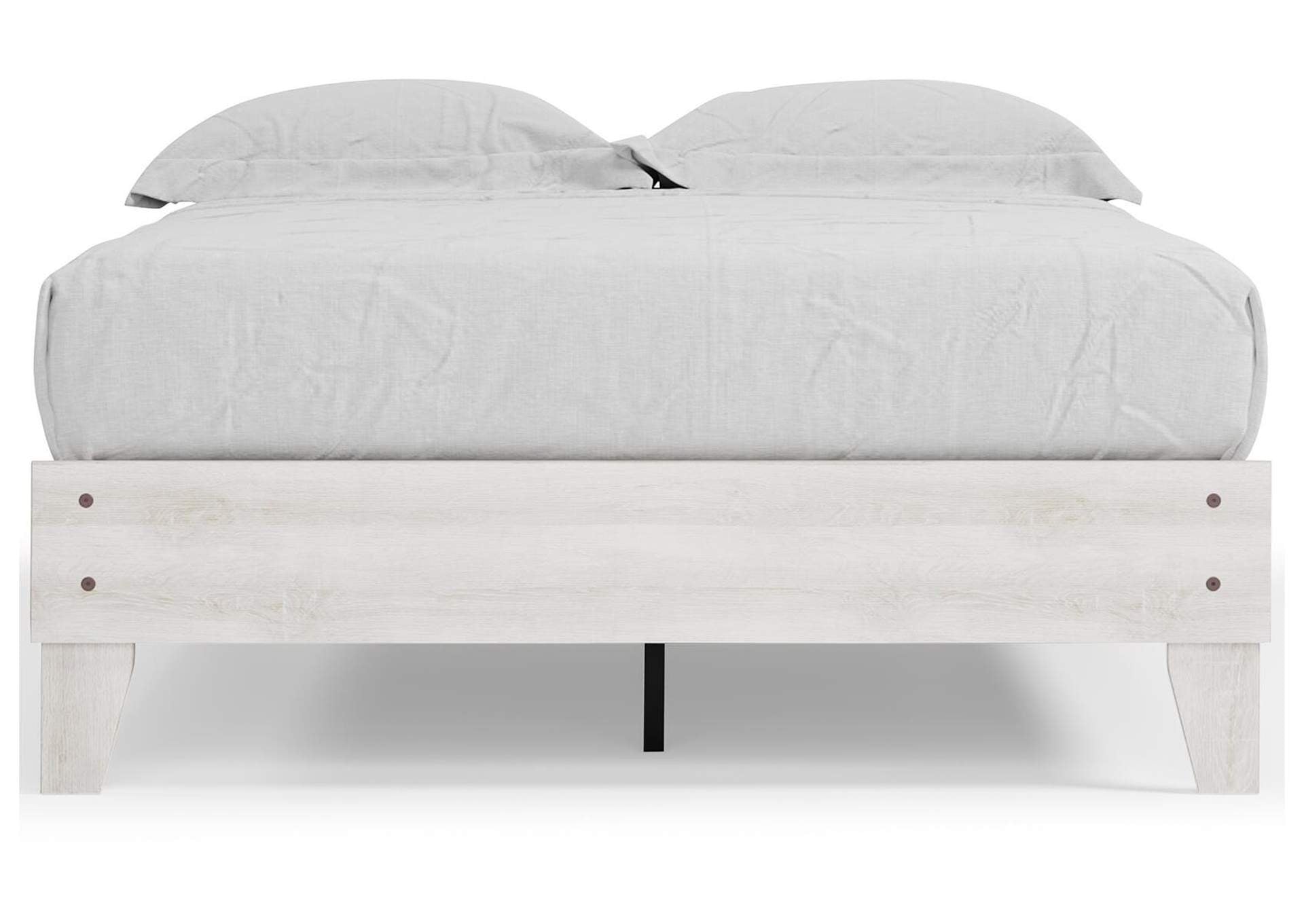 Shawburn Full Platform Bed with Dresser and 2 Nightstands front view