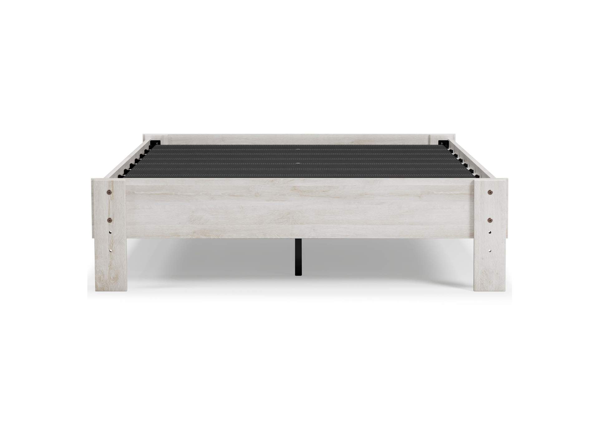 Shawburn Full Platform Bed with Chime 12 Inch Plush Memory Foam Mattress
