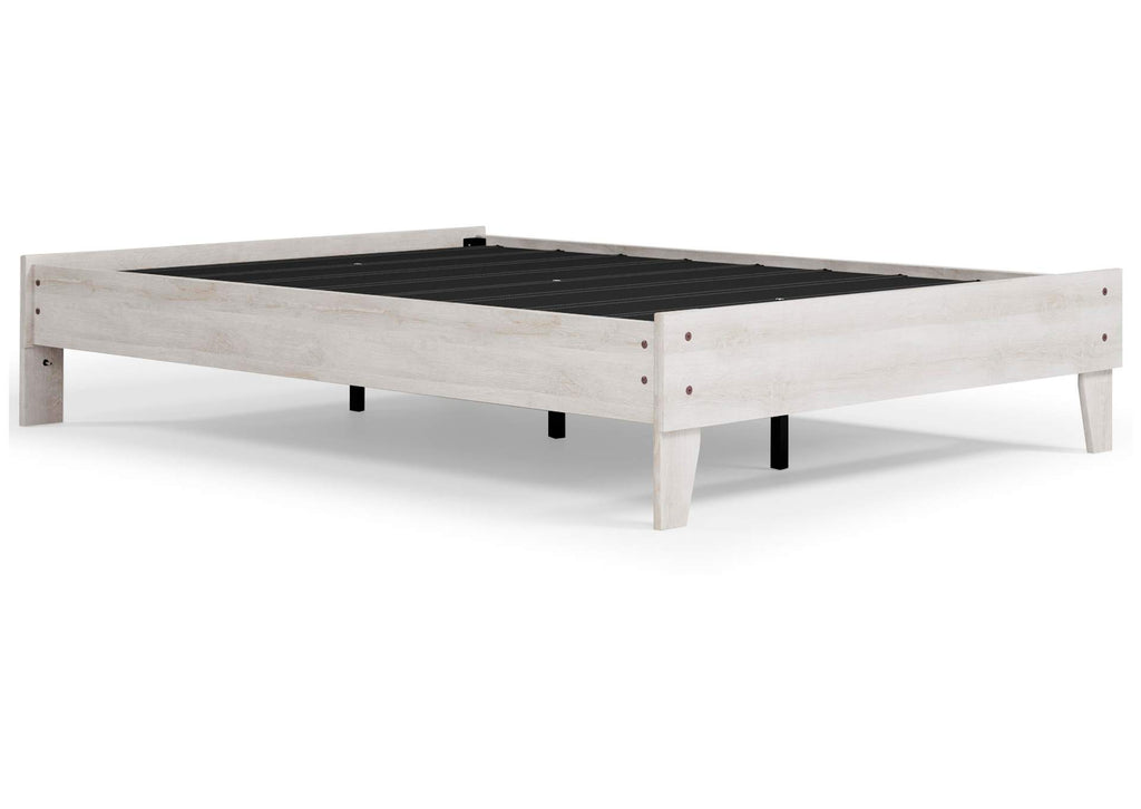 Shawburn Full Platform Bed with Dresser, Chest and Nightstand