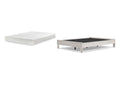 Shawburn Queen Platform Bed with Chime 8 Inch Medium Memory Foam Mattress