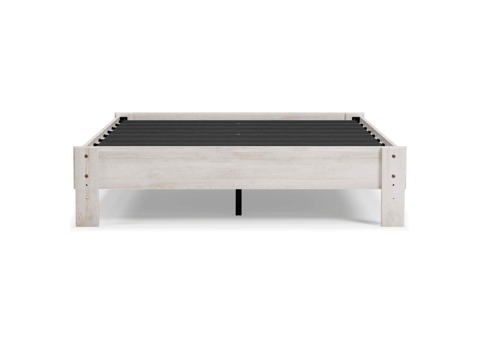 Shawburn Queen Platform Bed with Chime 8 Inch Medium Memory Foam Mattress