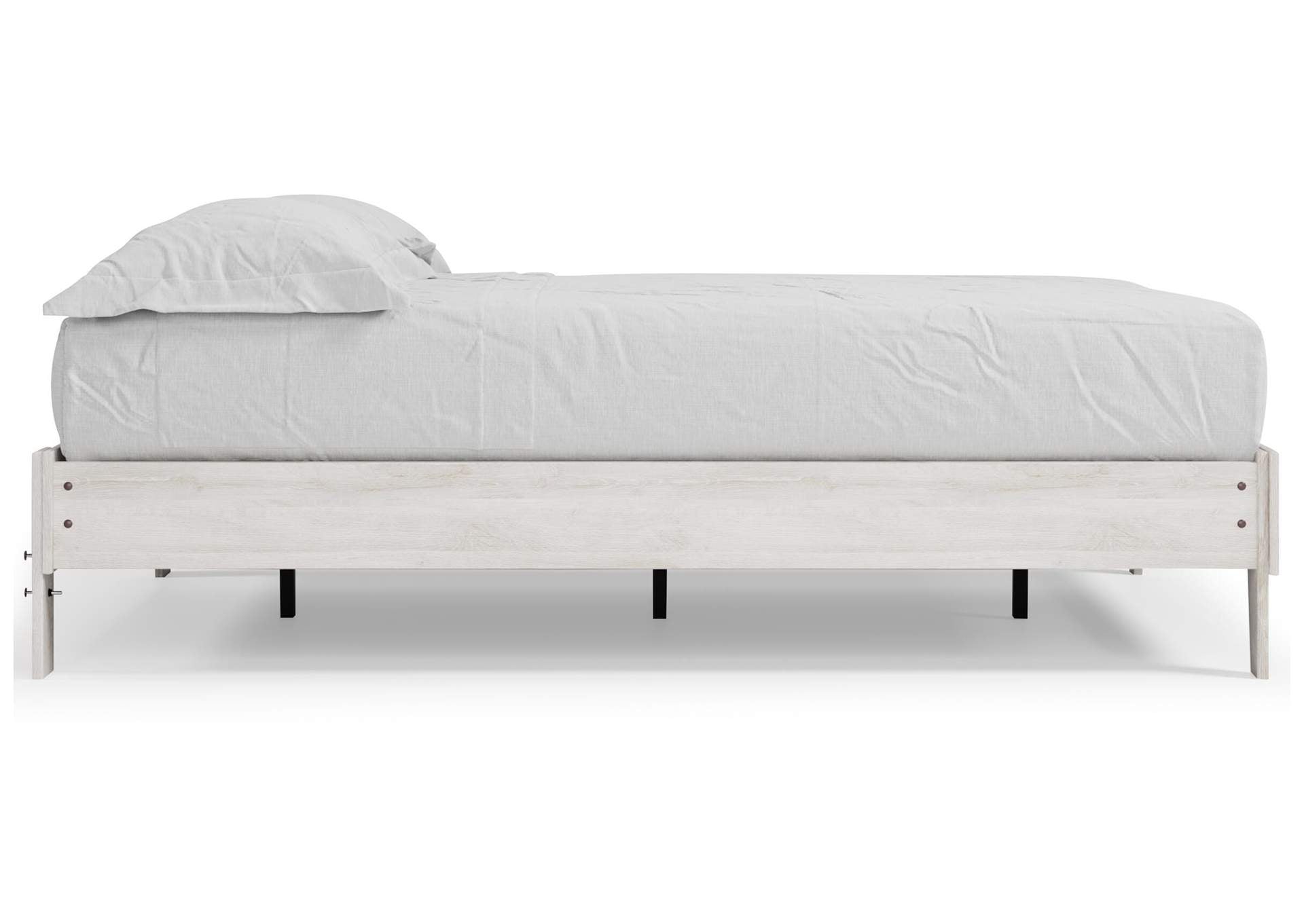 Shawburn Queen Platform Bed with Dresser and 2 Nightstands side view