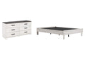 Shawburn Full Platform Bed with Dresser