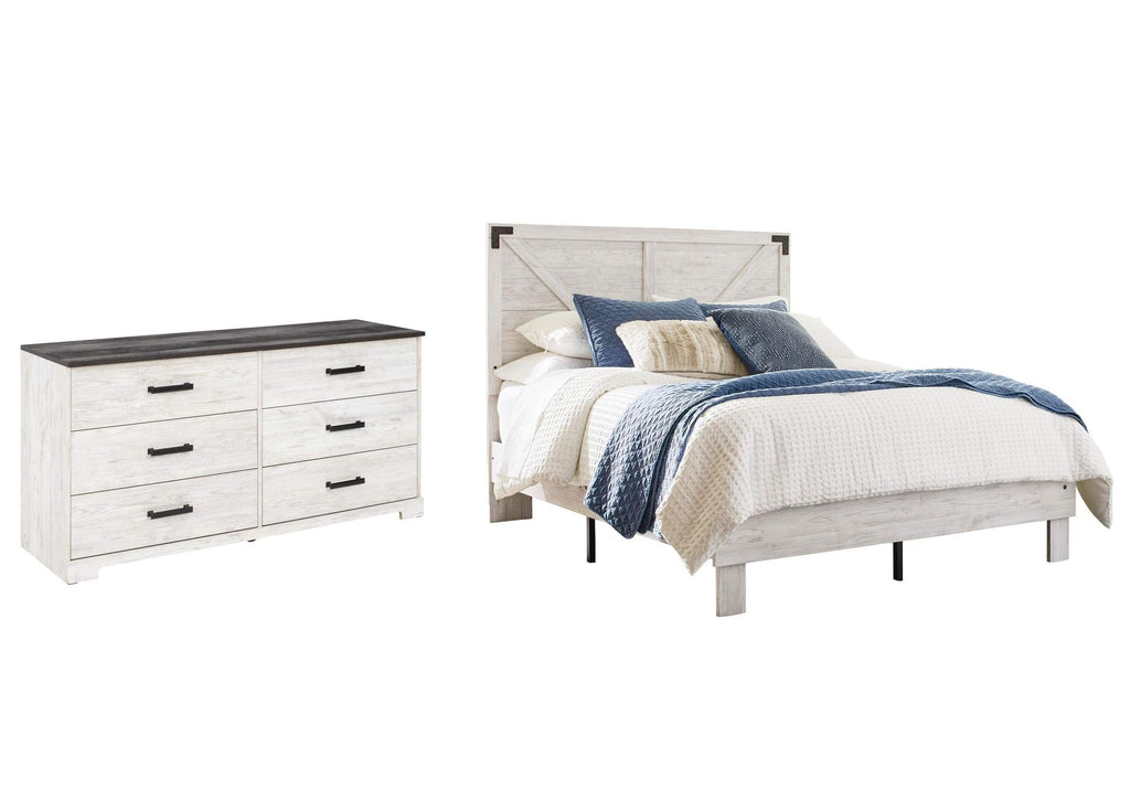 Shawburn Full Platform Bed with Dresser