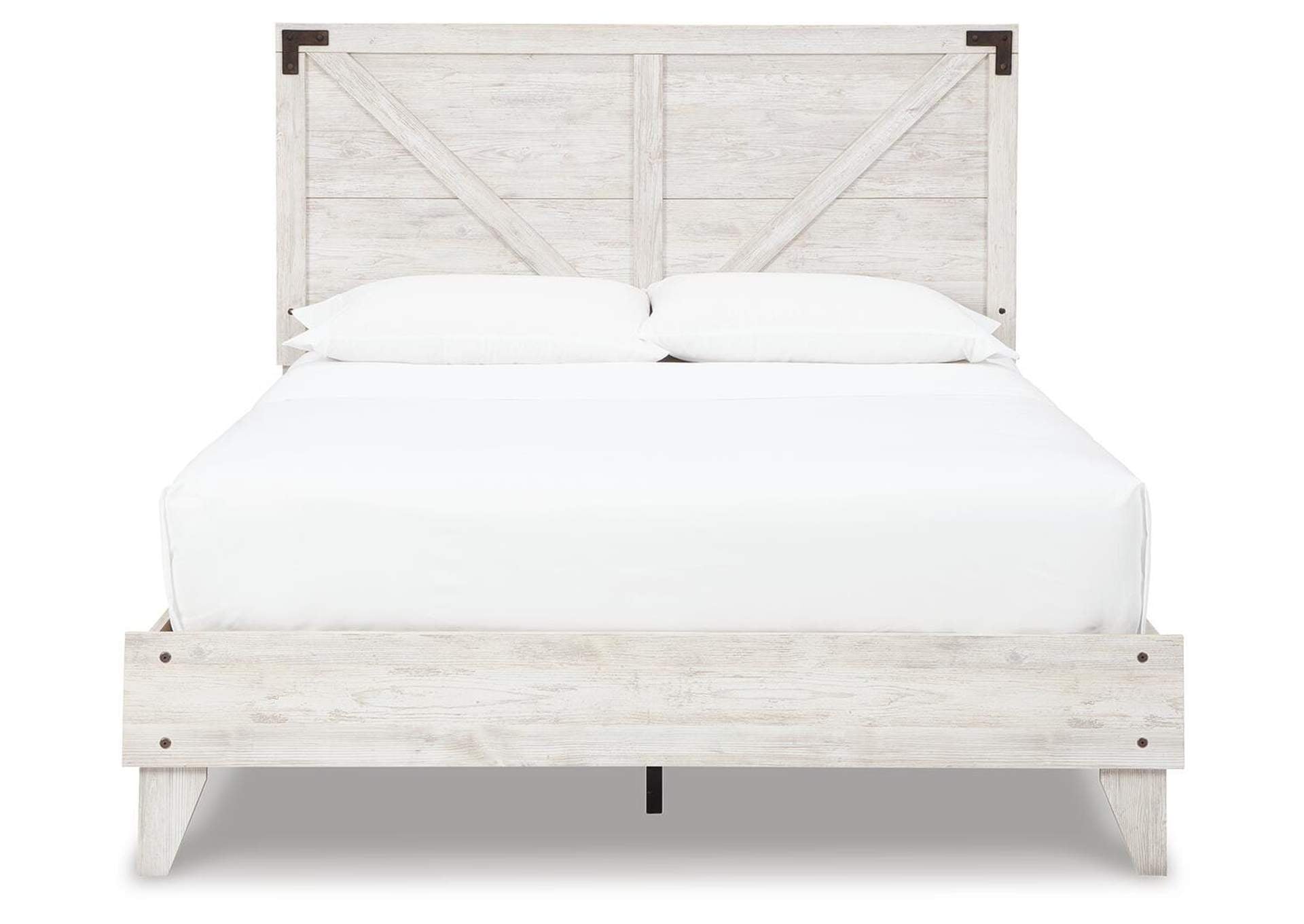Shawburn Queen Crossbuck Panel Platform Bed