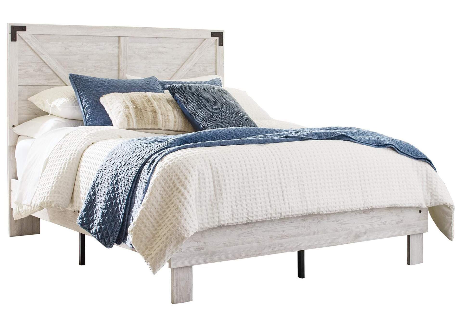 Shawburn Queen Platform Bed with Dresser and 2 Nightstands