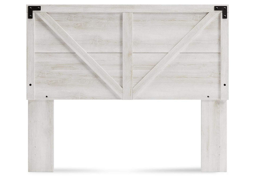 Shawburn Queen Panel Headboard with Dresser and 2 Nightstands front view