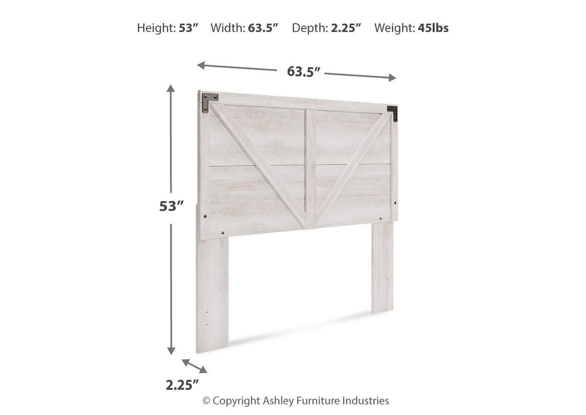 Shawburn Queen Panel Headboard with Dresser, Chest and Nightstand dimensions