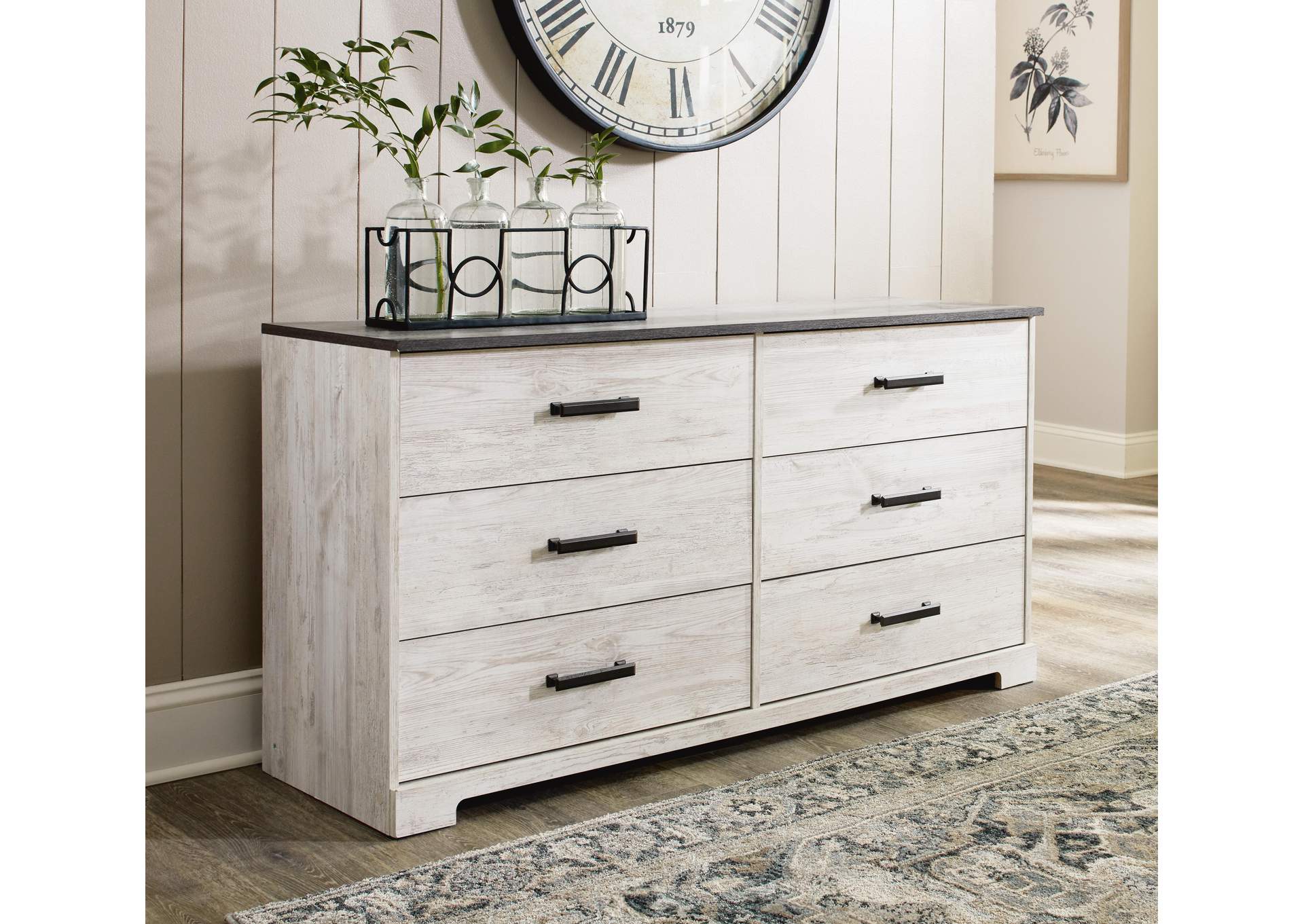 Shawburn Full Platform Bed with Dresser