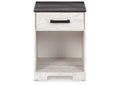 Shawburn Queen Panel Headboard with Dresser and 2 Nightstands