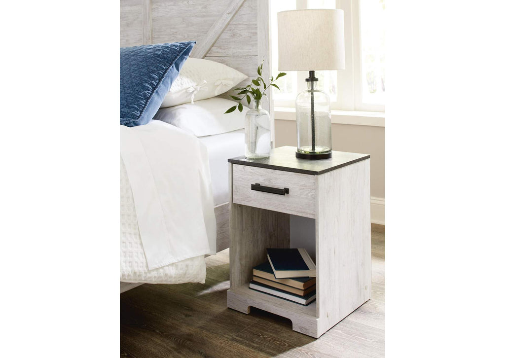 Shawburn Queen Platform Bed with Dresser, Chest and 2 Nightstands