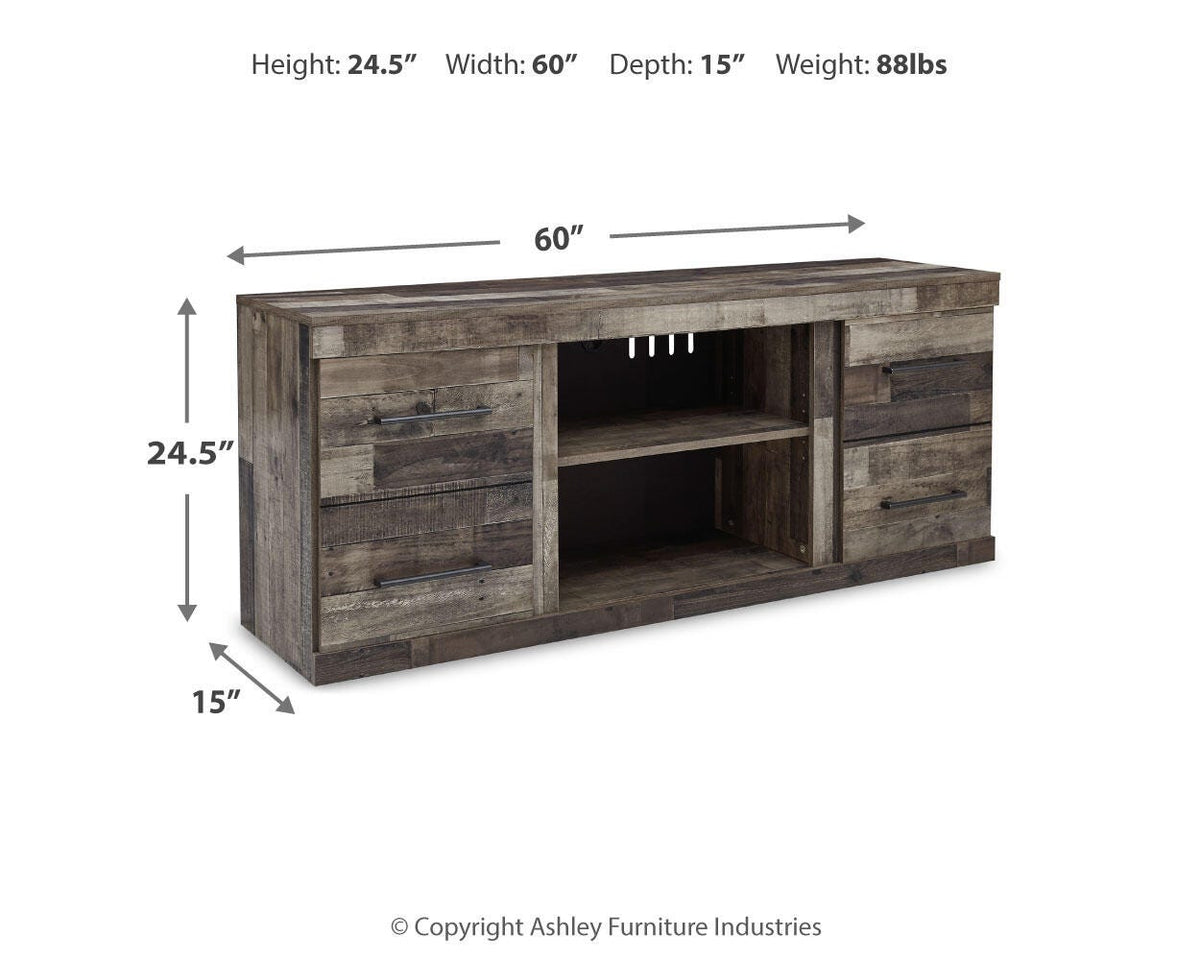 Derekson 60" TV Stand in Multi Gray, alternate view 10