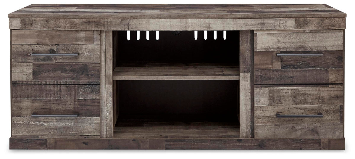 Derekson 60" TV Stand in Multi Gray, front view