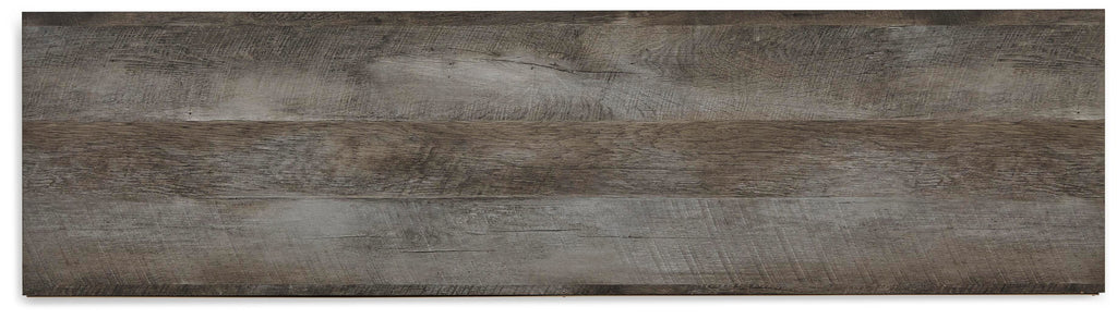 Wynnlow 60" TV Stand in Gray, top view