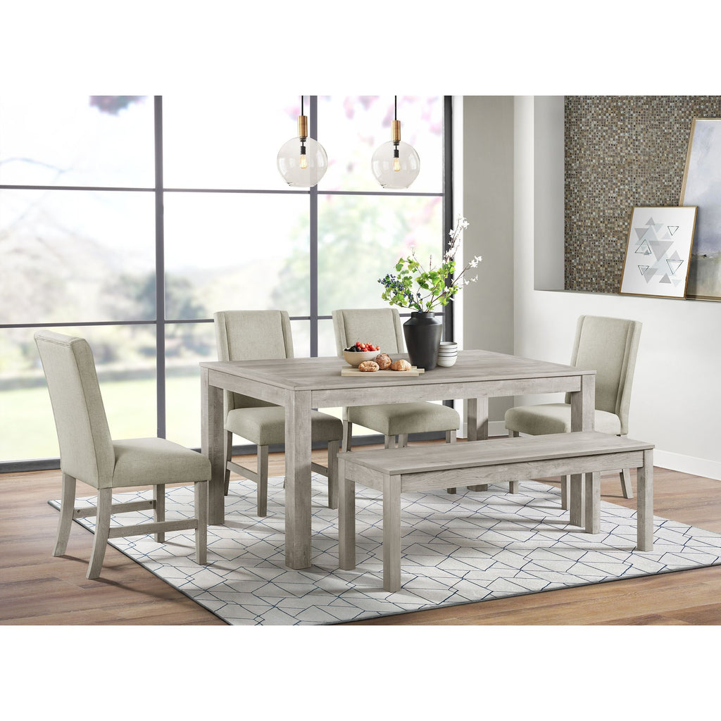 Eleanor Rectangular Dining Table In White