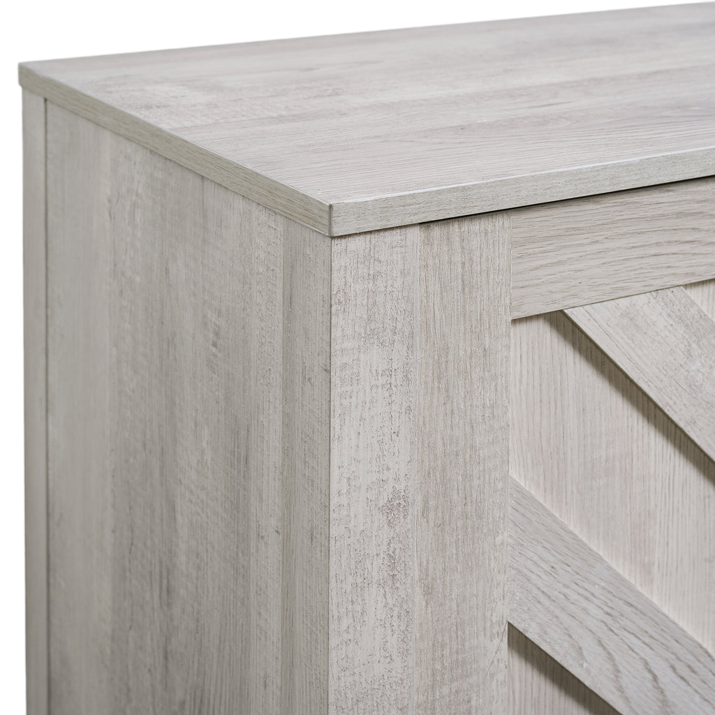 Eleanor 70" Tv Stand With Sliding Door In White