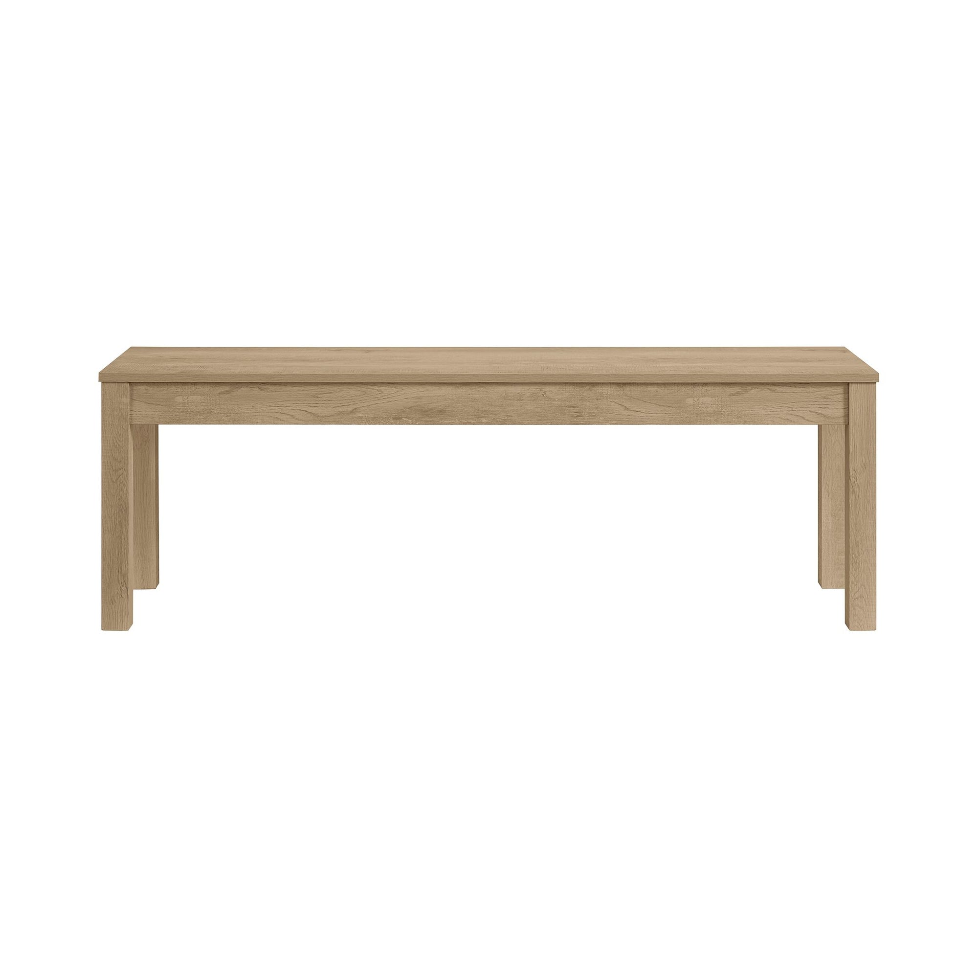 Eleanor Dining Bench In Brown
