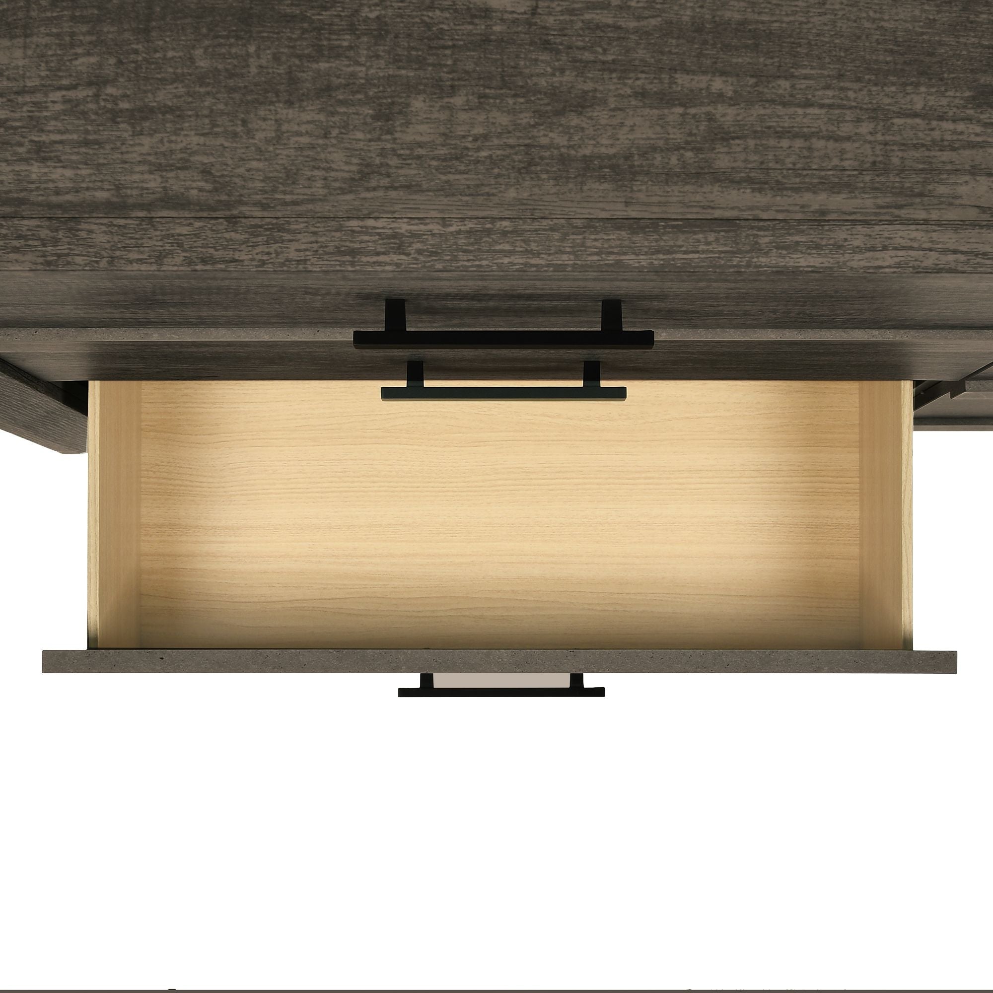 Eleanor 6-Drawer Dresser In Mocha Grey