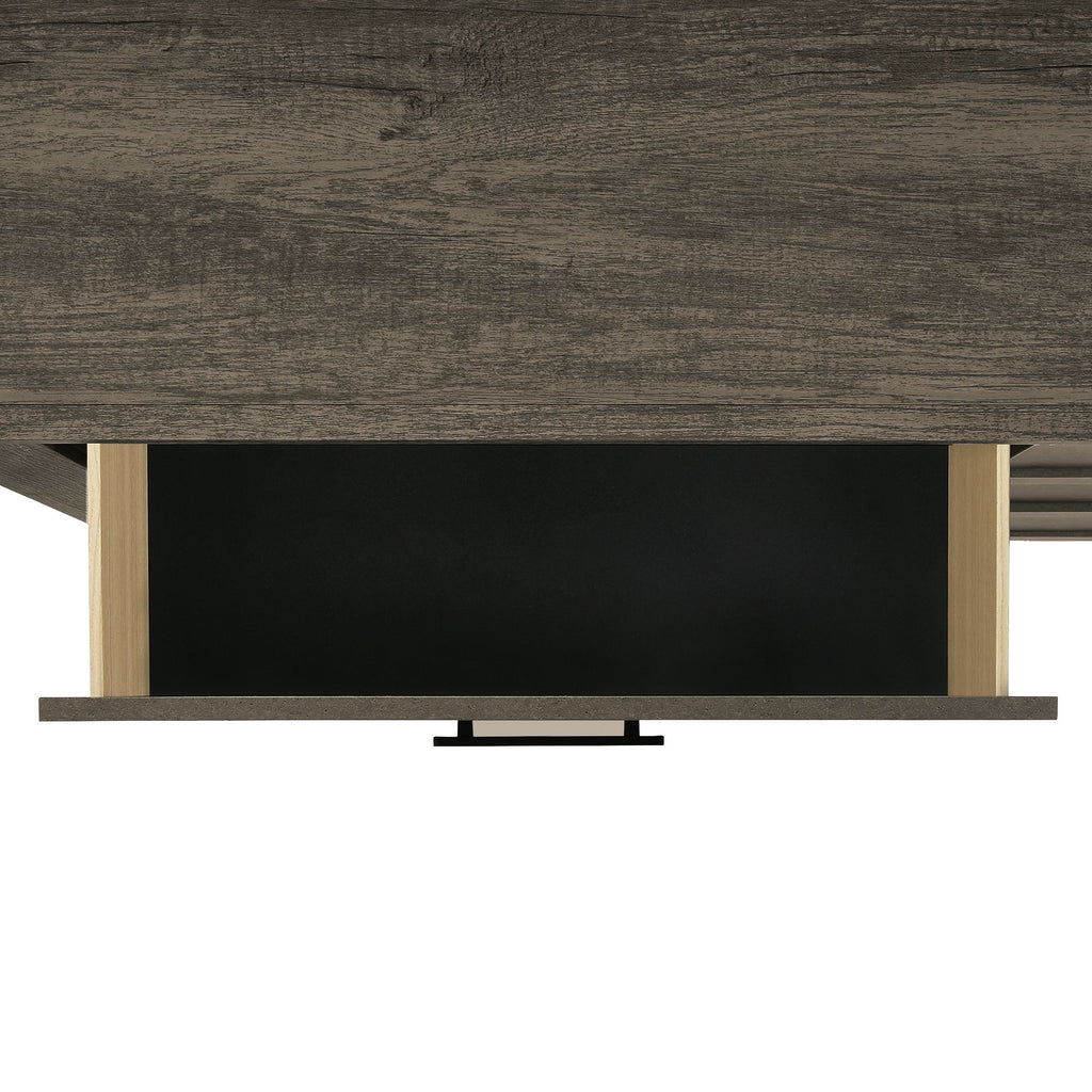 Eleanor 6-Drawer Dresser In Mocha Grey