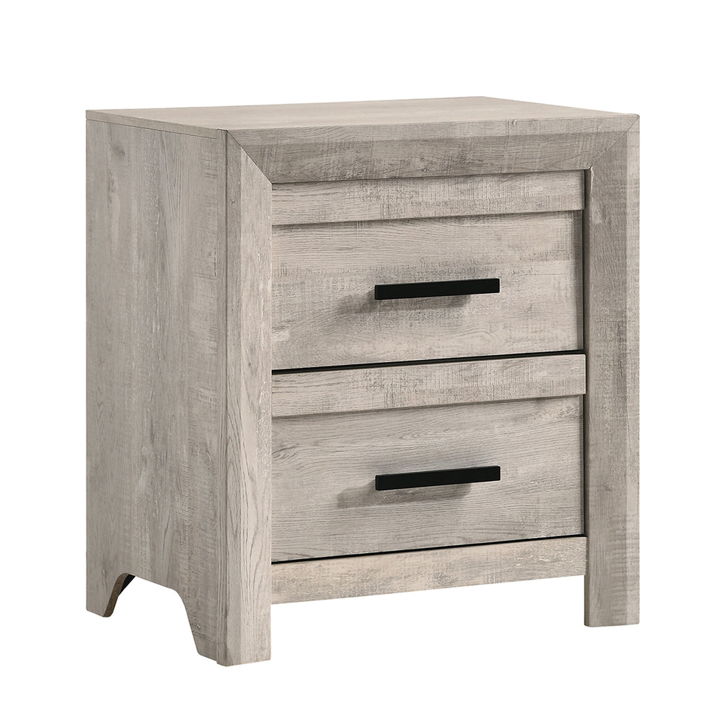 Eleanor 2-Drawer Nightstand In White