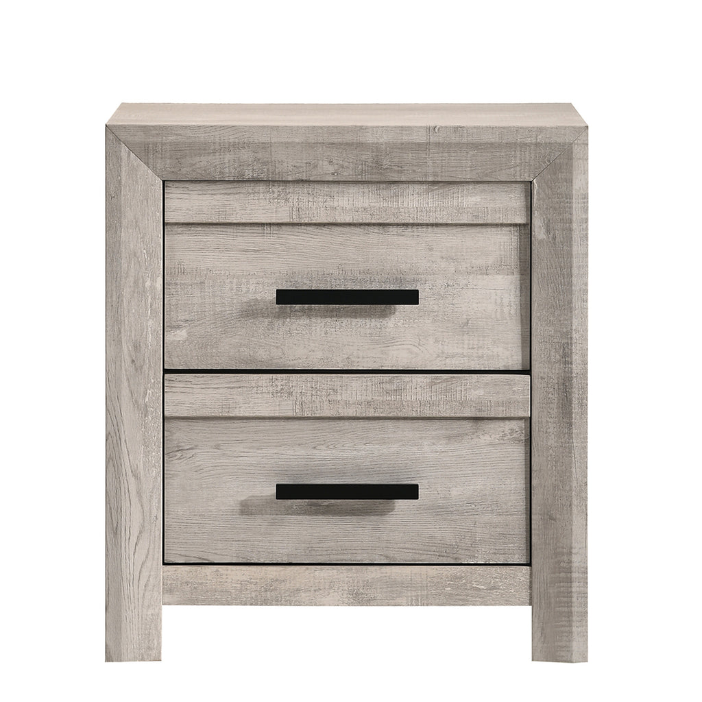 Eleanor 2-Drawer Nightstand In White
