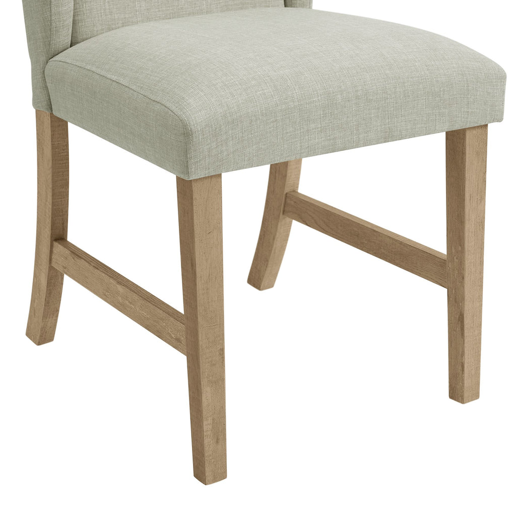 Eleanor Dining Side Chair With Heirloom Fabric In Brown (2 Per Carton)