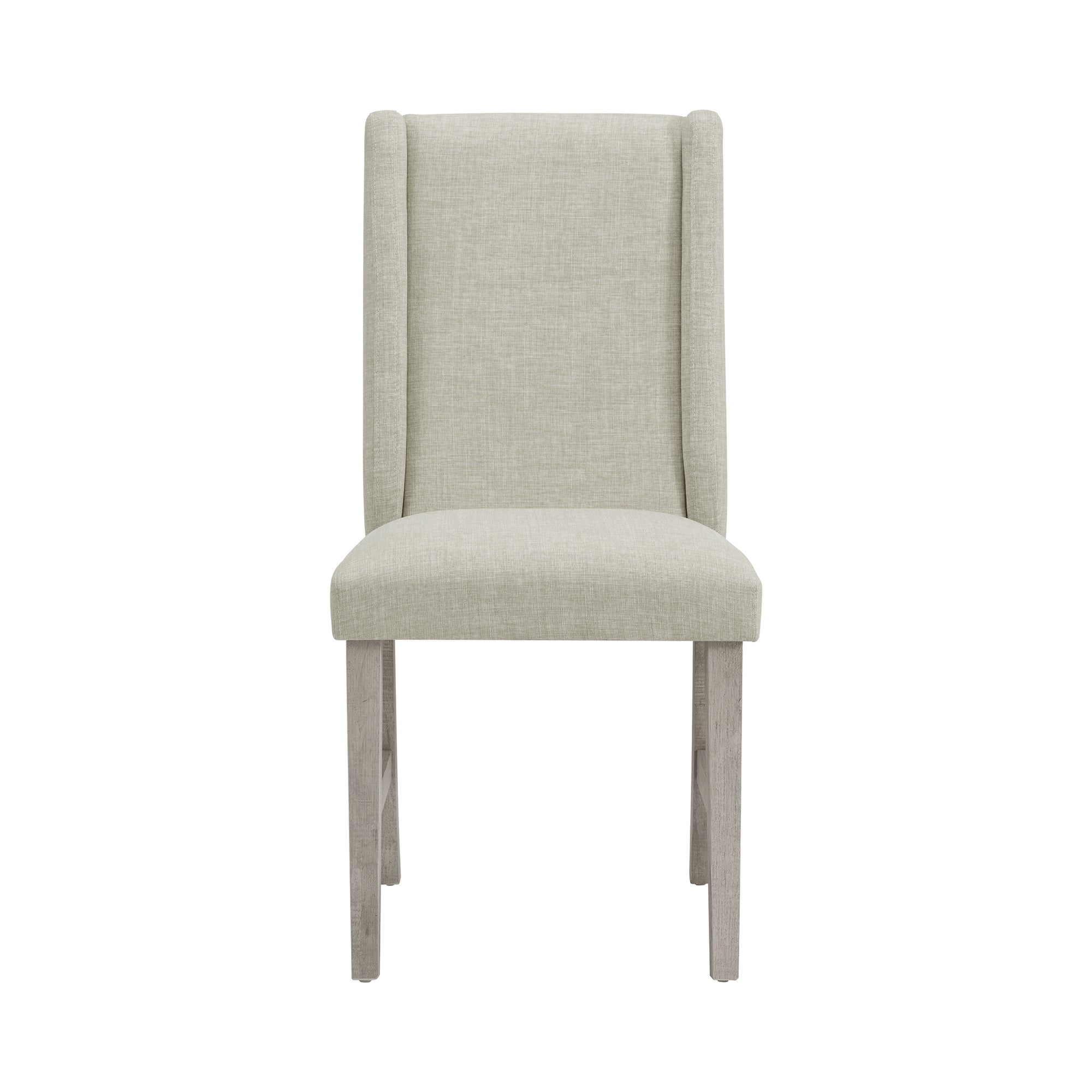 Eleanor Dining Side Chair With Heirloom Fabric In White (2 Per Carton)