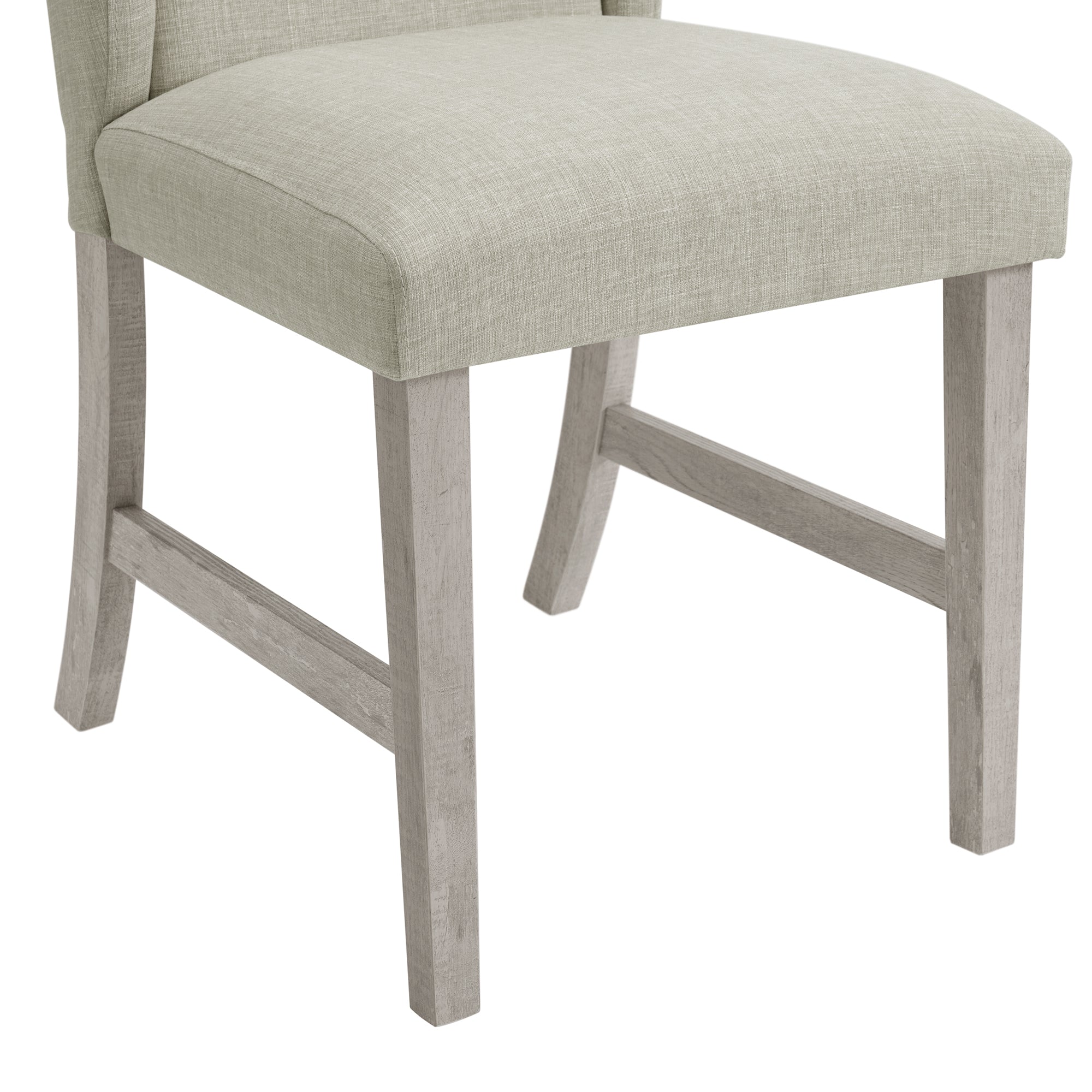 Eleanor Dining Side Chair With Heirloom Fabric In White (2 Per Carton)