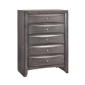 Emily Chest Grey 5Drawer (Sturdy)
