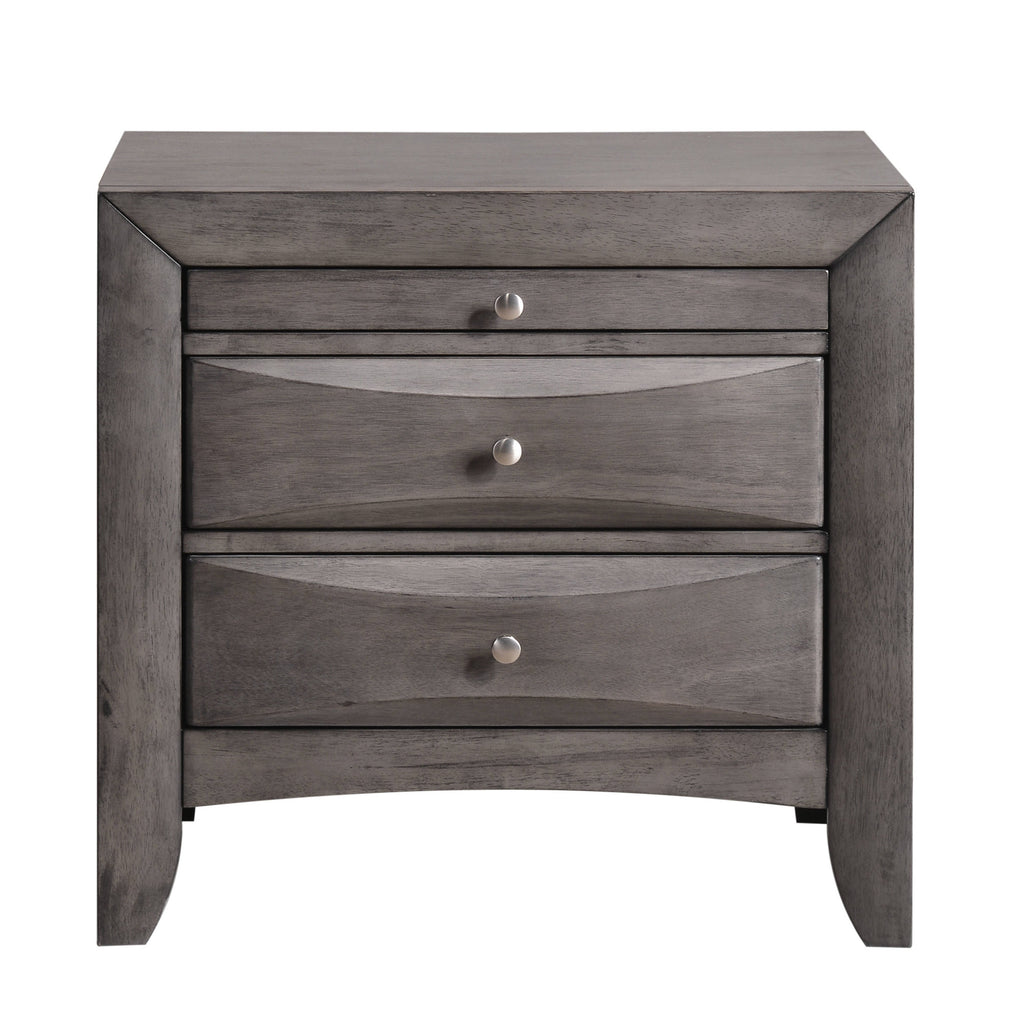 Emily Nightstand Grey